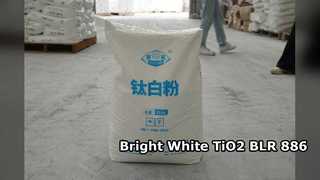Nano TiO2 BLR-886 Masterbatch PVC de alta pureza