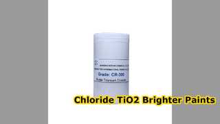 Cloreto TiO2 para tintas superiores