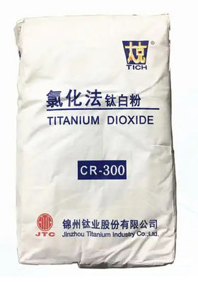 Matérias primas brancas do dióxido de titânio Tio2 do Rutile CR-300