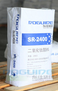 Dongjia SR-2400 Pigmento de Dióxido de Titânio Rutilo com Alta Branqueza, Superior Resistência ao Tempo e Excelente Dispersão