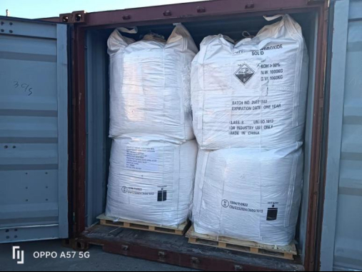 Hidróxido de Potássio Líquido 48% para Baterias Alcalinas Tambor de 1500KG