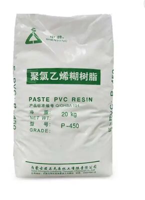Resina P450 de pasta de PVC de qualidade emulsão Formosa com valor de 65 K para excelente espumabilidade e baixo peso molecular