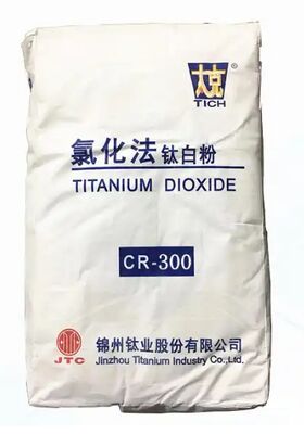 CR-300 Processo de Cloreto Dióxido de Titânio Rutilo com Estabilidade UV Alta Brancura e Poder de Escondimento para Papel