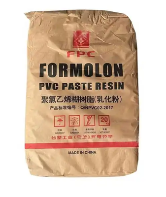 Formosa Plastics FORMOLON PR-450 Resina de pasta de PVC com baixo teor volátil ≤ 0,50%, fluidez de separação ≥ 200 g/100 sec e valor K 65