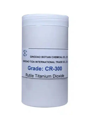 Matérias primas brancas do dióxido de titânio Tio2 do Rutile CR-300