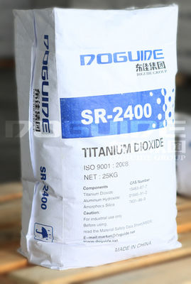 Dongjia SR-2400 Pigmento de Dióxido de Titânio Rutilo com Alta Branqueza, Superior Resistência ao Tempo e Excelente Dispersão