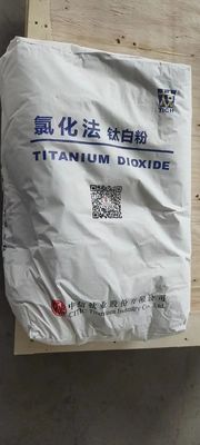Processo Tio2 do cloreto do dióxido de titânio do Rutile CR-200 para o PVC exterior