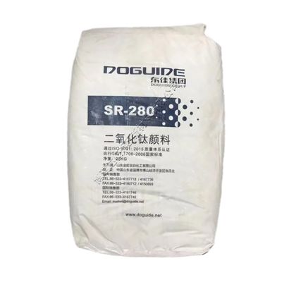 SR-280 Rutilo Sulfato de Dióxido de Titânio Processo Tio2 Com Excelente Dispersão
