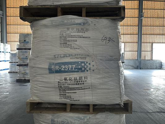 Tio2 tipo universal dióxido de titânio SR-2377 do Rutile do sulfato para as pinturas Cas 13463-67-7 da primeira demão