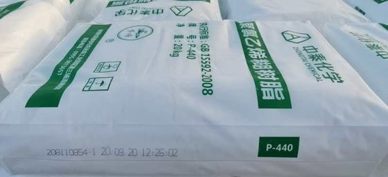 Emulsão de resina de pasta de PVC Zhongtai P440 Grau K-Valor 74