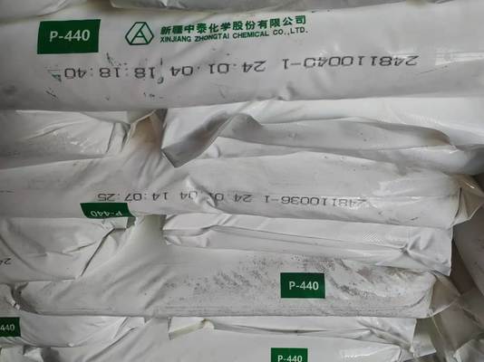 Emulsão de resina de pasta de PVC Zhongtai P440 Grau K-Valor 74