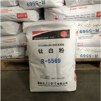R-5569 Processo de Sulfato de Rutilo Tio2 de Alto Grau Dióxido de Titânio para Tinta Com Baixa Absorção de Óleo