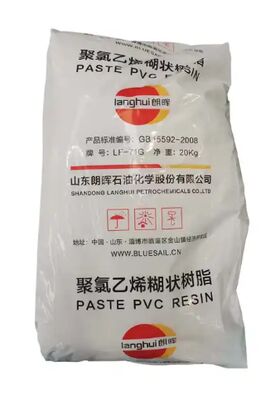 Zhongtai P440 emulsão de resina de pasta de PVC com valor K 74 de peso molecular médio e viscosidade baixa a média