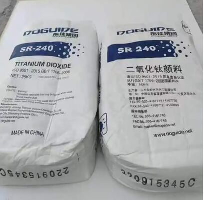 Dióxido de Titânio Tipo Rutilo SR-240 com Alta Densidade Aparente para Excelente Brilho e Poder de Cobertura em Plásticos e Borracha