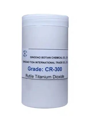 CR-300 Processo de Cloreto Dióxido de Titânio Rutilo com Estabilidade UV Alta Brancura e Poder de Escondimento para Papel