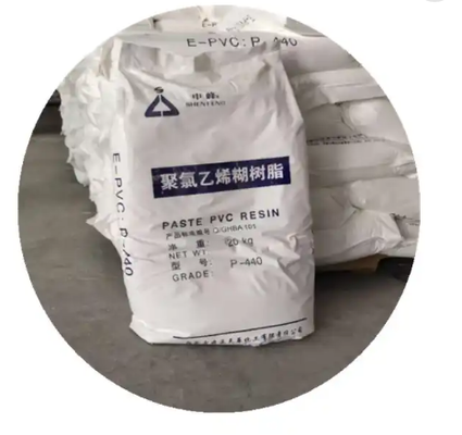 Junzheng P-440 Resina de pasta de PVC de alto grau de polimerização com baixo teor volátil e viscosidade estável de plastilina