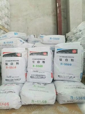 Pó plástico de Whitie do dióxido de titânio do processo do sulfato do Rutile R5566