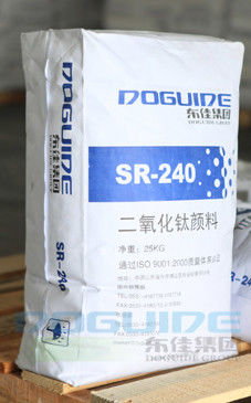Rutile TiO2 de Cas No 13463-67-7 para o grupo mestre SR-240 plástico