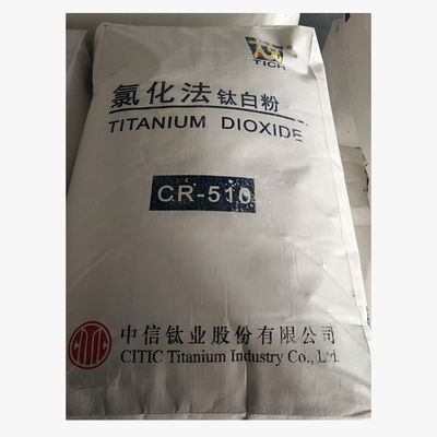 Dióxido de titânio do processo do cloreto CR-510 para o revestimento e a pintura do pó