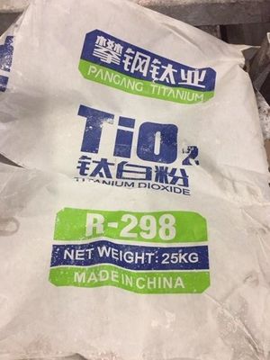 Grupo Pangang R-298 Dióxido de Titânio Rutilo com elevado teor de TiO2, excelente dispersão e baixo teor volátil