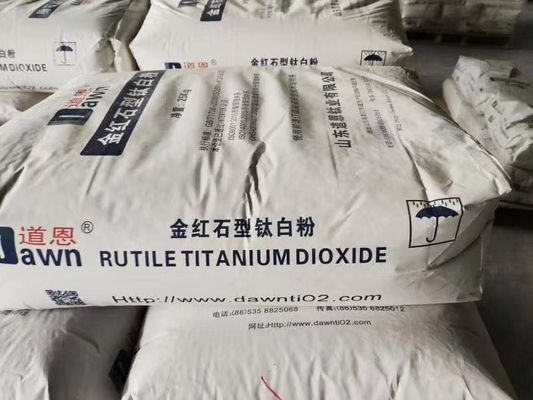 Rutile TIO2 R-5195 Dawn Rutile Titanium Dioxide Cas da aplicação da tinta 13463-67-7