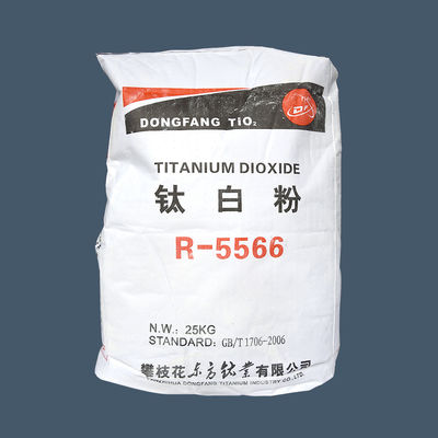 Dióxido de titânio TiO2 do Rutile, CAS No. 13463-67-7 Dongfang R-5566