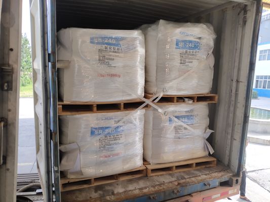Dióxido de titânio SR-2377 do processo do sulfato Tio2 para a tinta Cas 13463-67-7